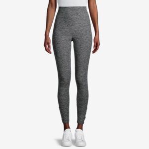 NO Boundaries Juniors Macrame Leggings XXXL (21) NWT Grey Space Dye